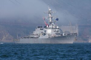 Distrugătorul american USS Milius, a întreprins o operaţiune într-un sector al Chinei de Sud