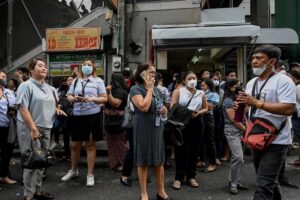 Un cutremur cu magnitudinea 5,2 a zguduit capitala filipineză Manila Un cutremur cu magnitudinea 5,2 a zguduit capitala filipineză Manila