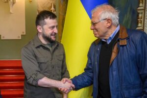 Vizita lui Josep Borrell în Ucraina: oferirea de garanții de securitate pe termen lung