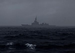 O navă de război australiană a traversat  Strâmtoarea Taiwan