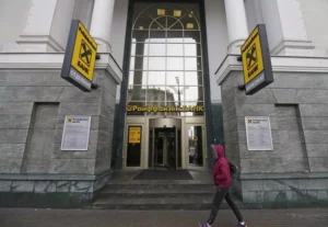 Ucraina a refuzat să elimine Raiffeisen Bank International dintr-o listă neagră de ”sponsori ai războiului”