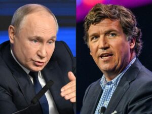 ​SUA: Tucker Carlson, un jurnalist american va difuza interviul cu Vladimir Putin joi seara