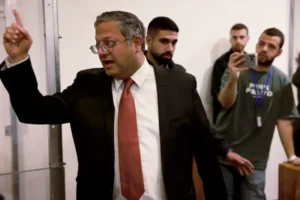 Demisie în guvernul Netanyahu: Ben-Gvir părăsește coaliția în semn de protest față de armistițiul cu Hamas profimedia-0945011997