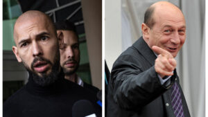 Băsescu îl ironizează pe Ciolacu: „Trimite-i pe frații Tate în locul lui Sprînceană”