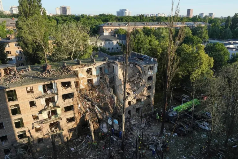 Atac brutal la Kiev