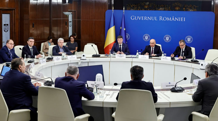 Întrevederea premierului Ilie Bolojan cu reprezentanți ai Consiliului Național al Rectorilor