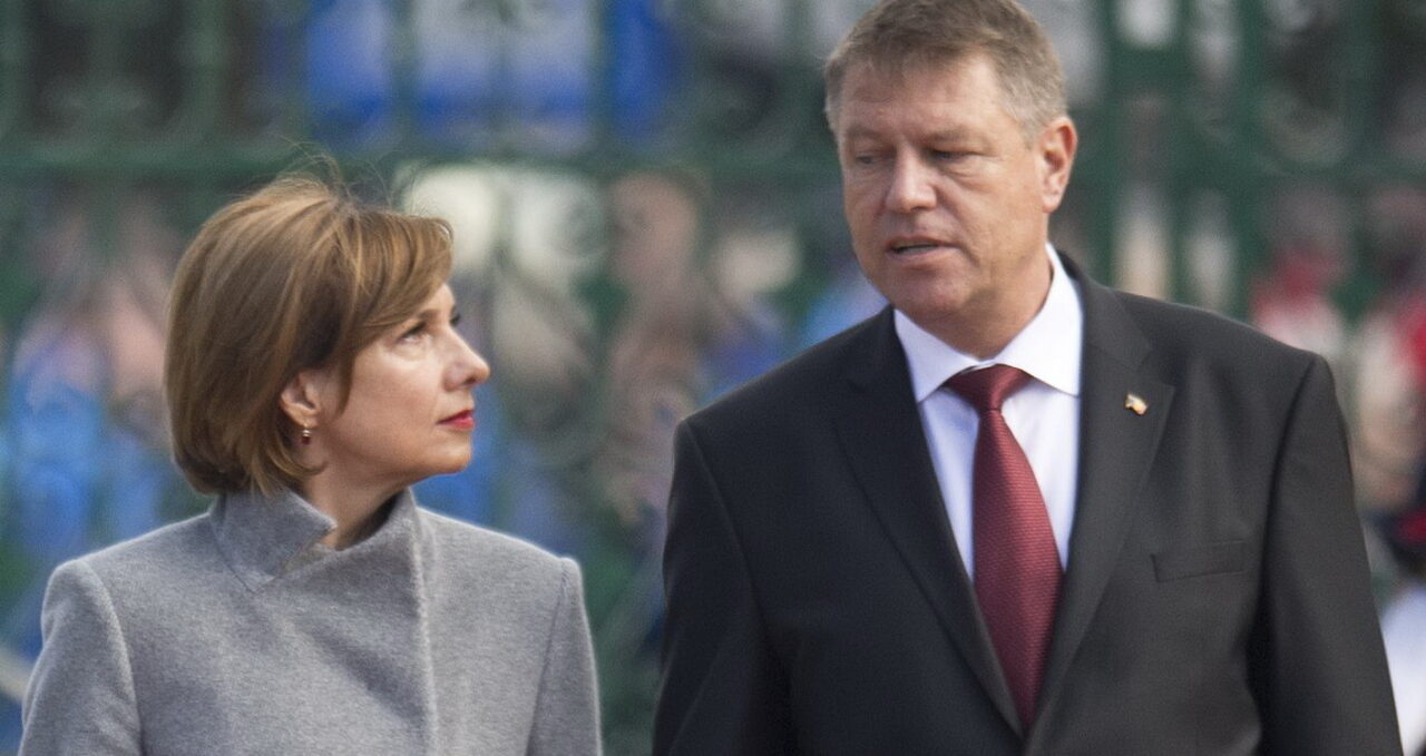 Klaus Iohannis și soția sa, Carmen Iohannis