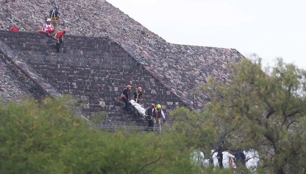 Atac armat la Teotihuacan