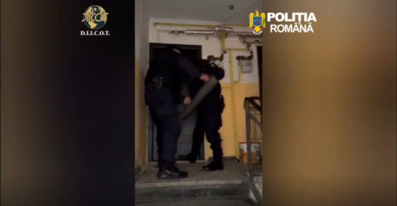 captură de ecran DIICOT