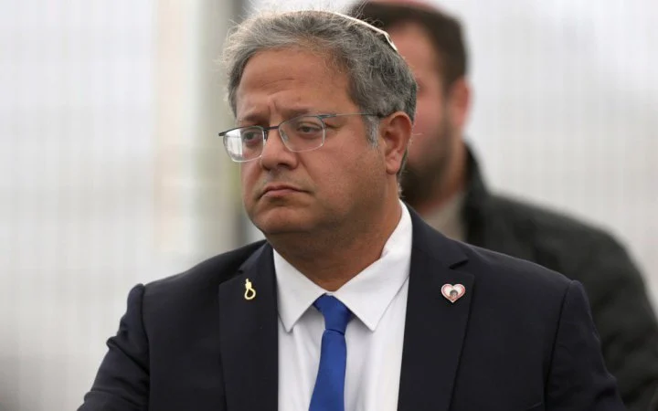 Franța îi interzice intrarea în țară ministrului israelian Itamar Ben-Gvir