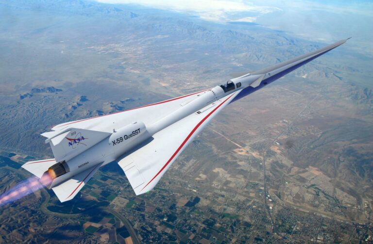 NASA a depășit bariera sunetului: X-59 a atins pentru prima dată viteza supersonică / depositphotos