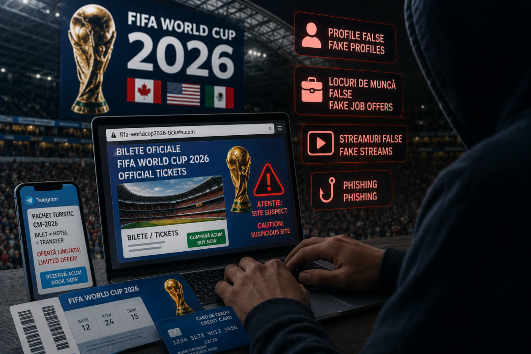 CM-2026 ca momeală digitală: Cum vânează infractorii cibernetici fanii fotbalului / depositphotos