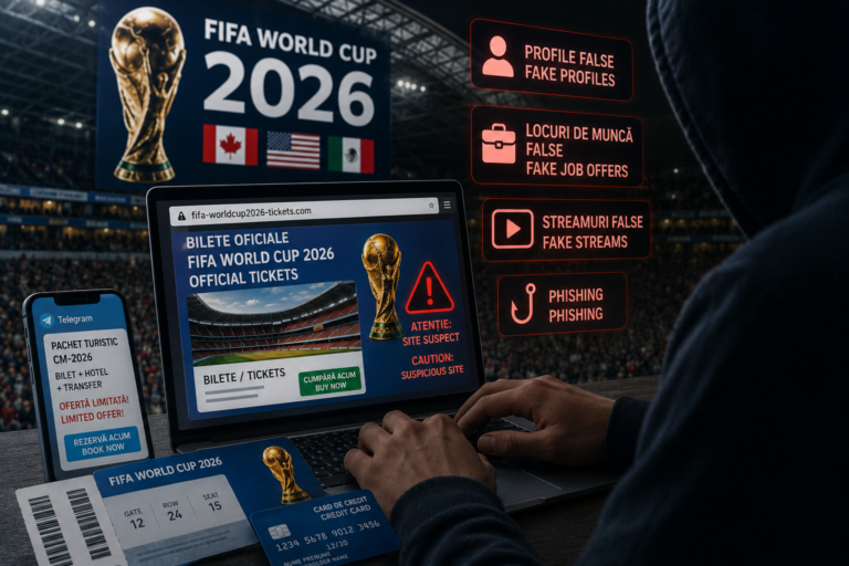 CM-2026 ca momeală digitală: Cum vânează infractorii cibernetici fanii fotbalului / depositphotos