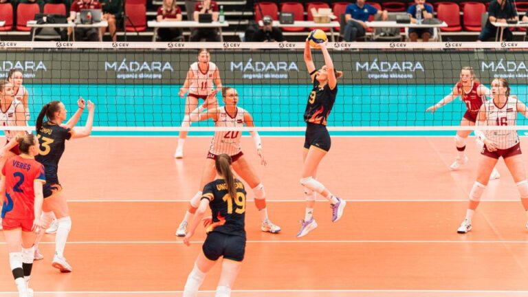 Naționala feminină a României a debutat cu victorie în Liga Europeană de volei/Federația Română de Volei