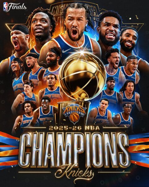 Finala NBA 2026: New York Knicks sunt noii campioni! „Knickerbockers” au învins San Antonio Spurs în meciul 5 și au cucerit titlul Finala NBA 2026: New York Knicks sunt noii campioni! „Knickerbockers” au învins San Antonio Spurs în meciul 5 și au cucerit titlul / depositphotos