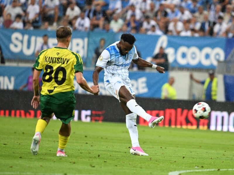 Universitatea Craiova a învins Vitebsk cu 1-0 în primul meci din turul preliminar al competiției europene Universitatea Craiova a învins Vitebsk cu 1-0 în primul meci din turul preliminar al competiției europene / depsoitphotos