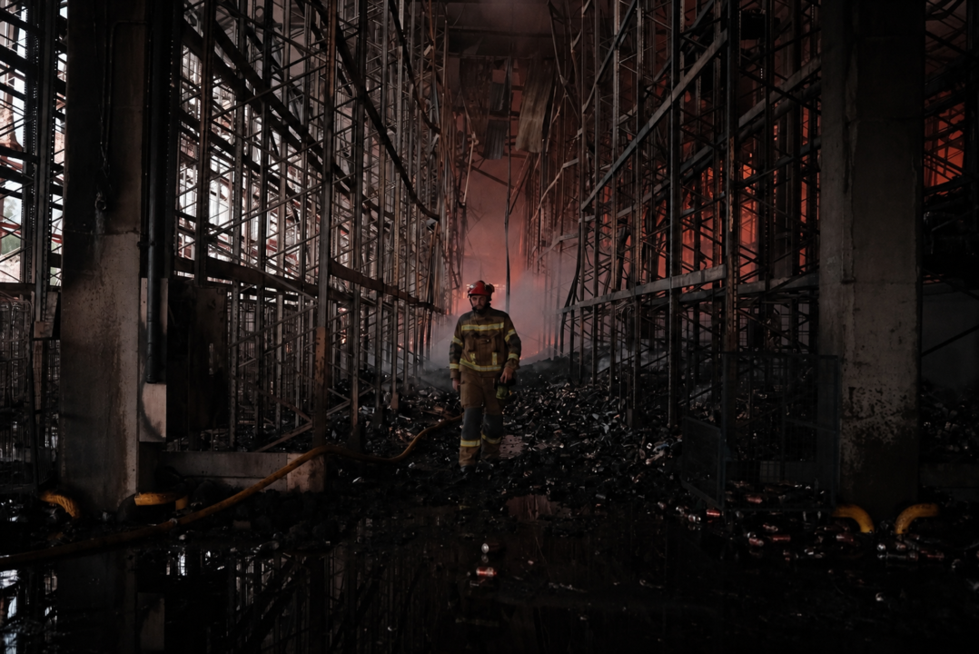Atacul rusesc asupra Kievului și regiunii Kiev: 15 morți, zeci de răniți, incendii de amploare la întreprinderi și o scurgere de amoniac / depositphotos
