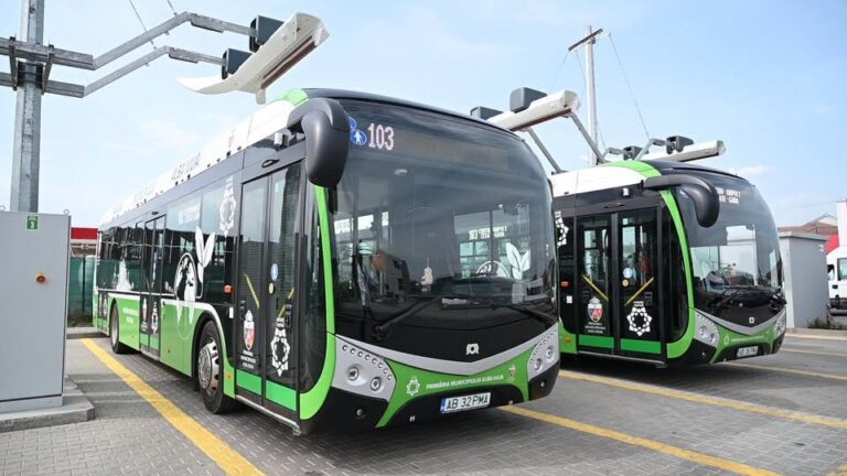 La Alba Iulia, transportul public cu autobuzul va fi reluat de luni, după o pauză de două luni / Facebook Gabriel Pleșa
