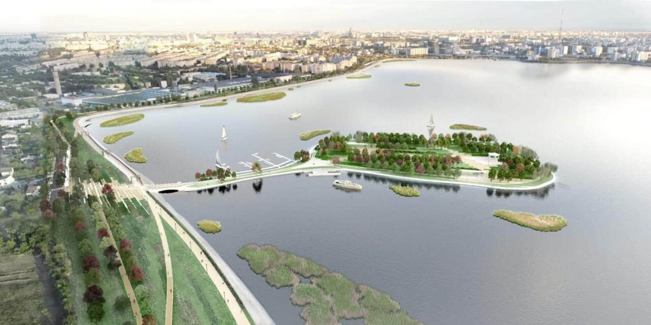 La București va fi inaugurat insula reamenajată de pe Lacul Morii: investiția s-a ridicat la aproape 59 de milioane de lei / Ilie Bolojan Facebook