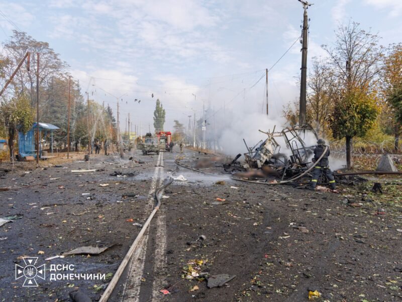 Rusia a lovit două autobuze în Kramatorsk: cel puțin 30 de persoane au murit, iar 18 au fost rănite / DSNS