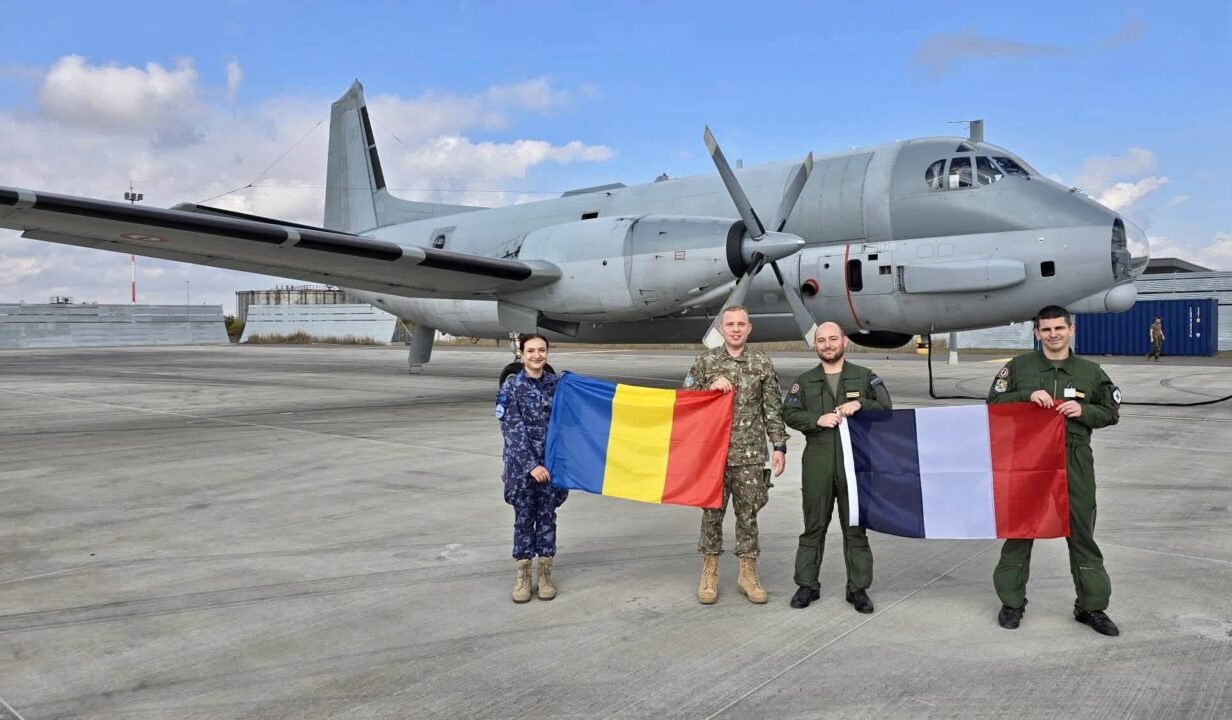 Franța a trimis în România un avion de patrulare pentru monitorizarea Mării Negre / Ministerul Apararii Nationale, Romania