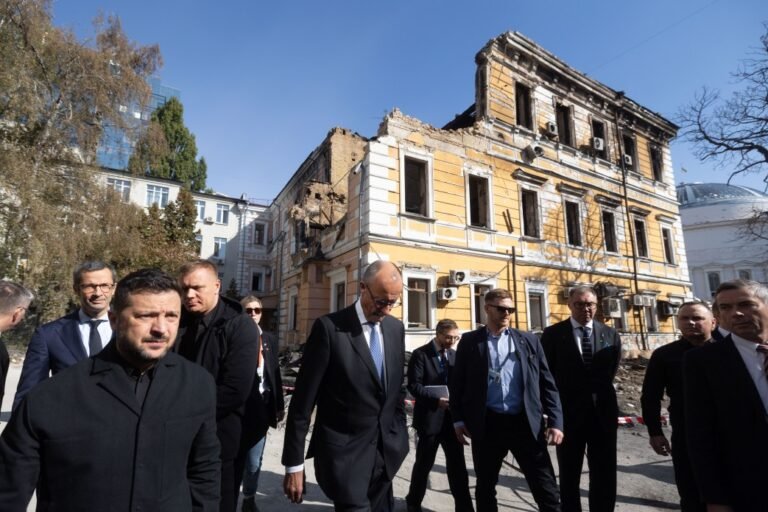 Merz a ajuns la Kiev: Germania a anunțat un nou pachet de ajutor pentru Ucraina în valoare de 1 miliard de euro / president.gov.ua
