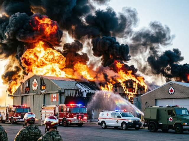 Incendiu de proporții la una dintre cele mai aglomerate baze militare din Canada: ministrul apărării anunță morți și răniți / depositphotos