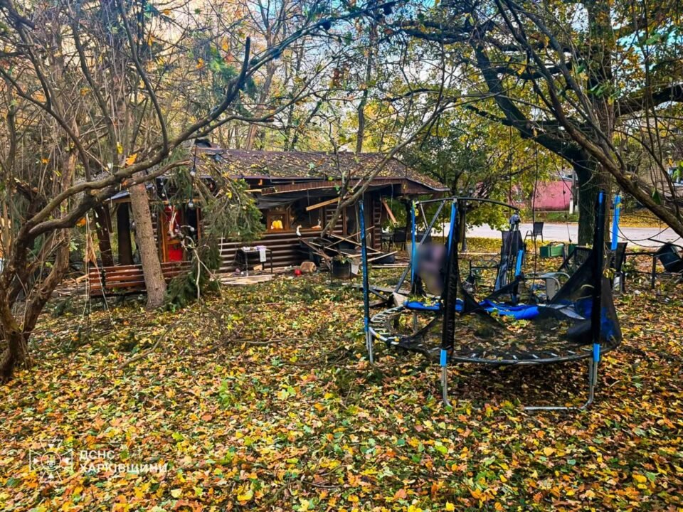 O dronă rusească a lovit un parc din regiunea Harkiv: șase persoane au murit, printre care trei copii / Ivan Vîhivski Telegram